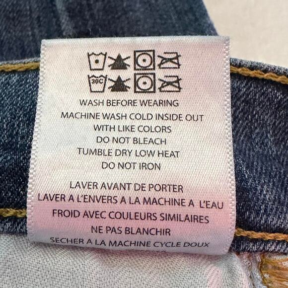 Womens Jeans Size 8 Blue Skinny High Rise Classic Everyday Wear - Picture 8 of 8